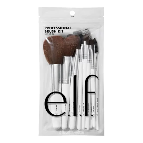 e.l.f. Professional Set of 12 Makeup Brushes e.l.f. Professional Set of 12 Makeup Brushes