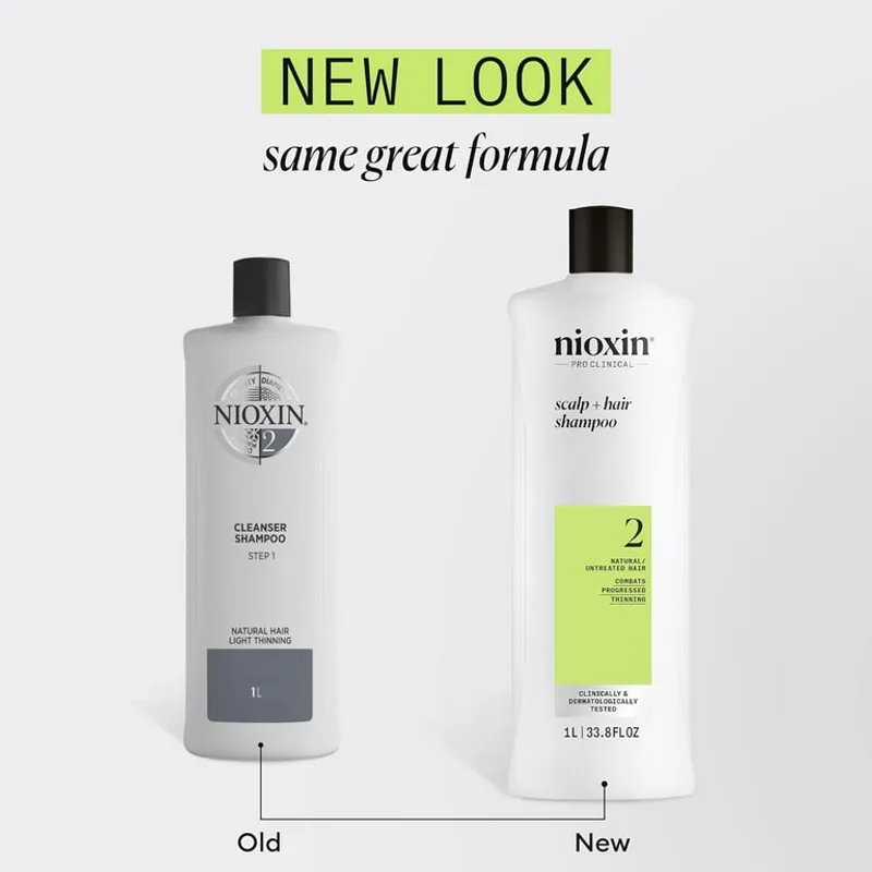 Nioxin System 2 Cleanser Shampoo (33.8 fl oz)