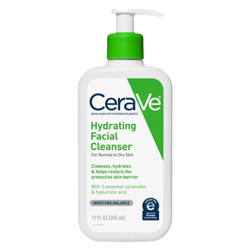 CeraVe Hydrating Facial Cleanser (12 fl oz)