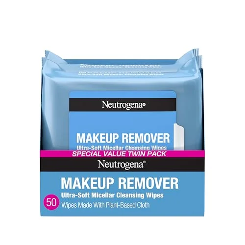Neutrogena Makeup Remover Micellar Wipes (2x25 Ct)
