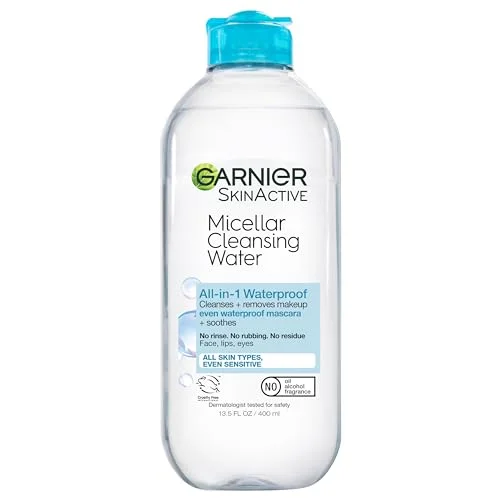 Garnier Micellar Water for Waterproof Makeup (Blue Cap)