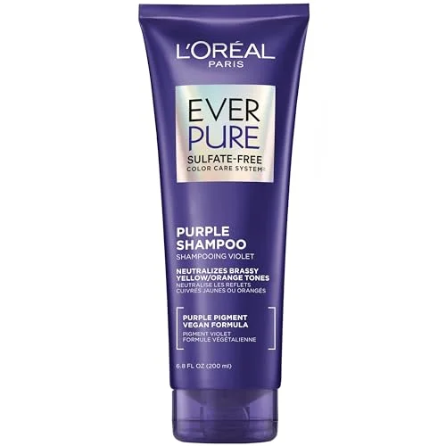L'Oreal Paris EverPure Brass Toning Purple Shampoo (6.8 fl oz)