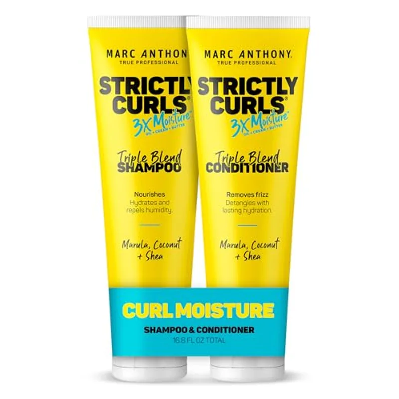 Marc Anthony StrictlyCurls 3X Moisture Shampoo & Conditioner Set Marc Anthony StrictlyCurls 3X Moisture Shampoo & Conditioner Set