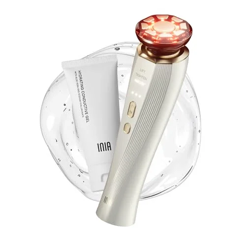 INIA FLARE 3-in-1 Red Light Therapy Beauty Device