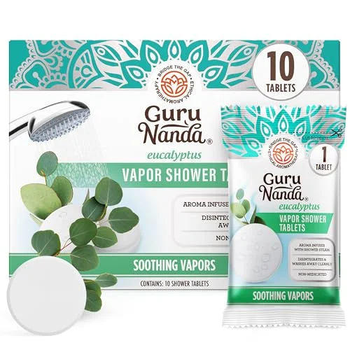 GuruNanda Eucalyptus Vapor Shower Tablets (10 ct)