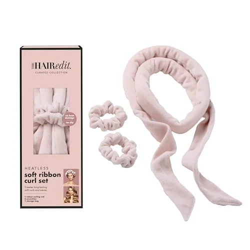 The Hair Edit Heatless Soft Ribbon Curling Rod The Hair Edit Heatless Soft Ribbon Curling Rod