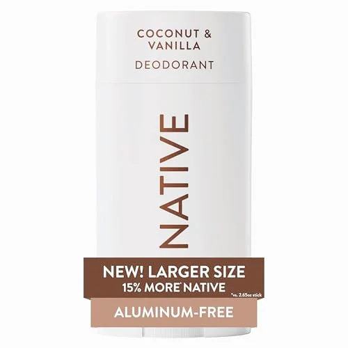 Native Aluminum Free Deodorant (Coconut & Vanilla, 3.1oz) Native Aluminum Free Deodorant (Coconut & Vanilla, 3.1oz)