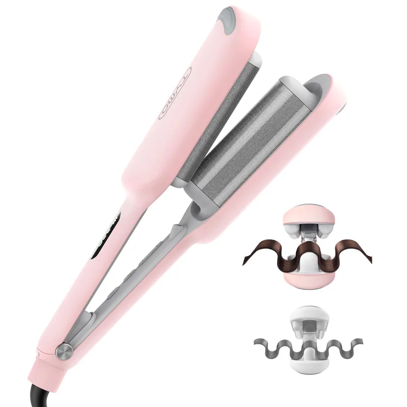 TYMO ROVY Beach Waves Hair Curler (3-Barrel Crimper)